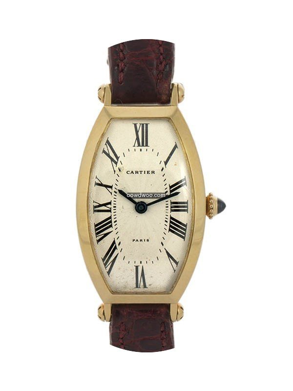 Cartier Tonneau Lady In Oro Giallo 18kt ...