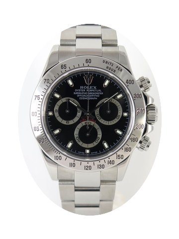 Rolex Daytona 116520 Black dial Full set...