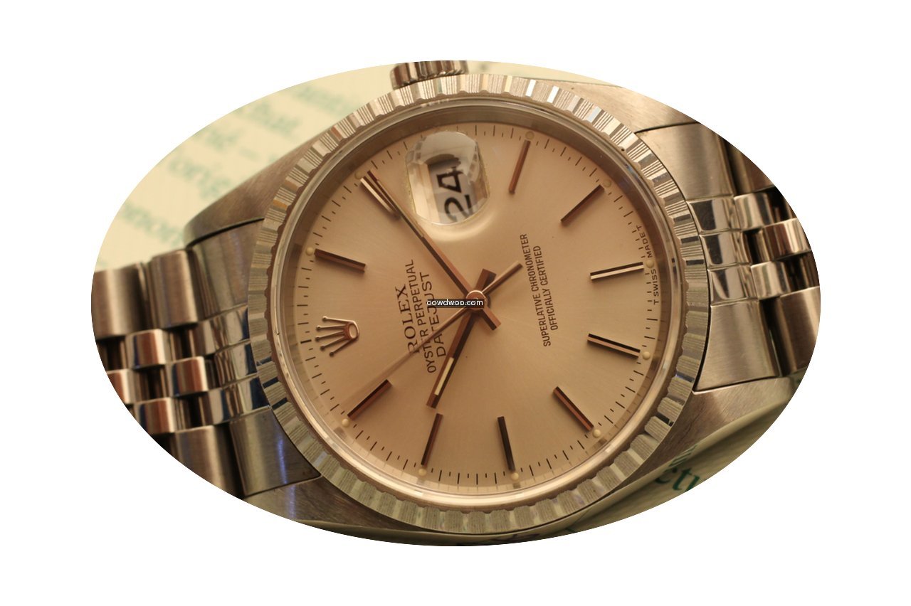 Rolex datejust 36 mm argentee like mint ...