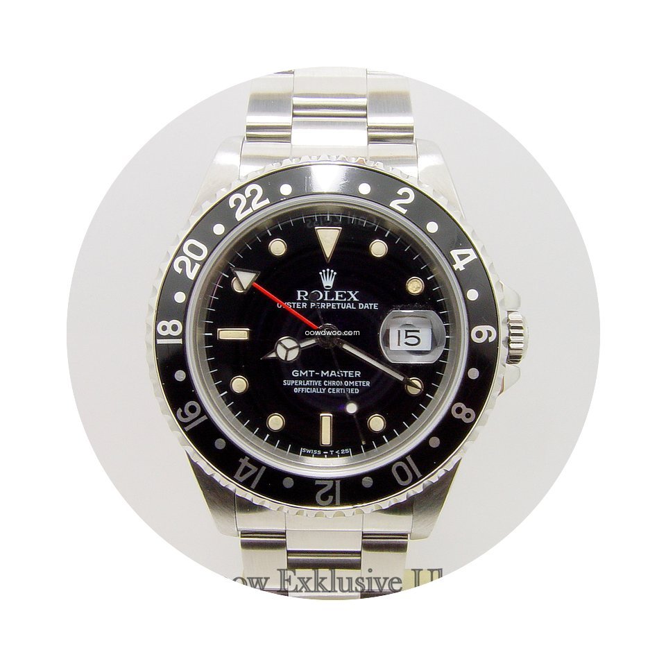 Rolex GMT Master I Stahl...