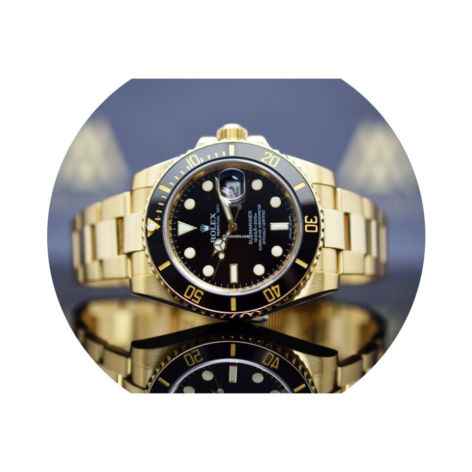 Rolex Submariner Date 18 kt. Gelbgold...