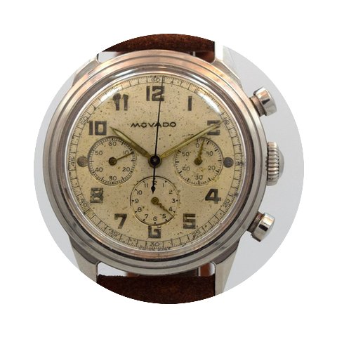 Movado 3-Register Chrono circa 1950's...
