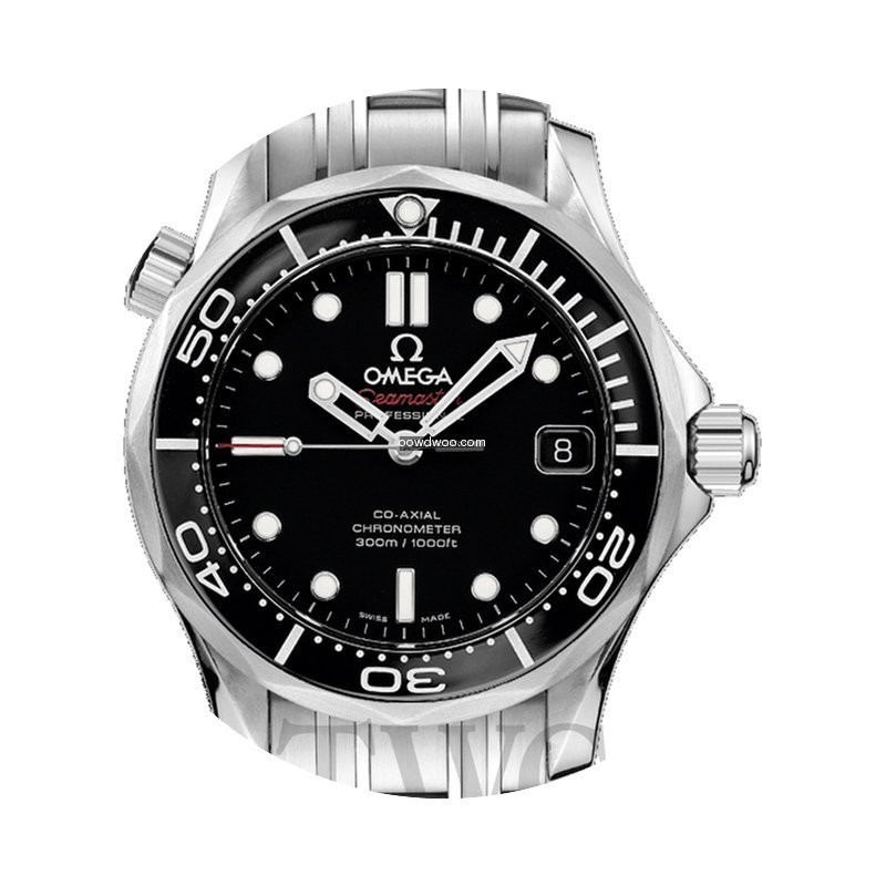 Omega Seamaster Diver 300m Black Steel 3...