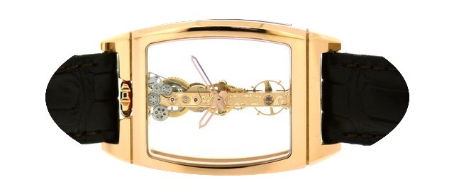 Corum 18k Rose Golden Bridge, Ref: 113.1...