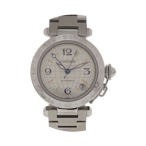 Cartier Pasha GMT Automatic Stainless St...