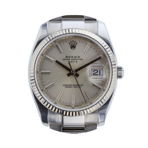 Rolex Mens Date 34mm Unisex Circa 2007 R...
