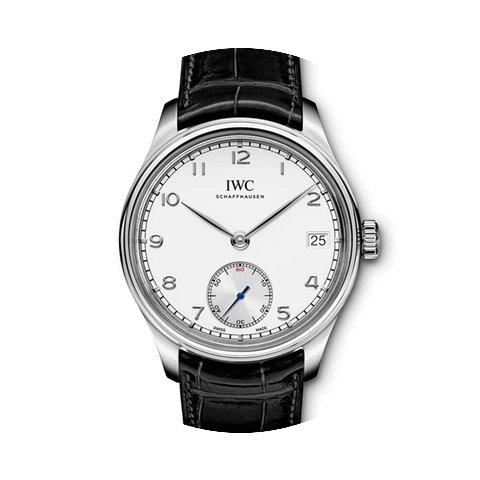 IWC Portuguese Hand Wound 8 Days Stainle...