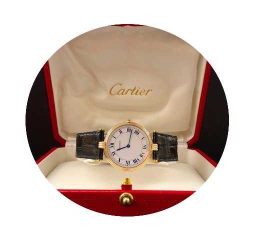 Cartier Vendome Gelb Gold 18K 750 TriCol...