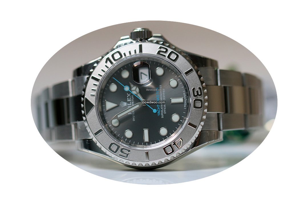 Rolex YACHT MASTER Rhodium...