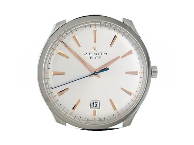 Zenith Elite Central Second Stahl Automa...