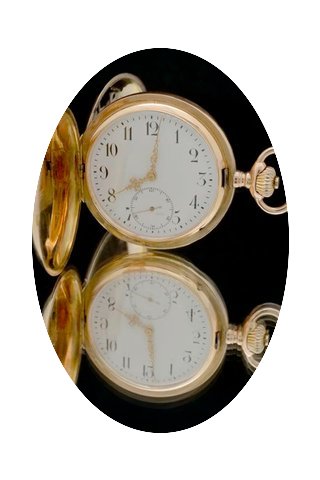 IWC Savonette Taschenuhr - 14. Karat Ros...