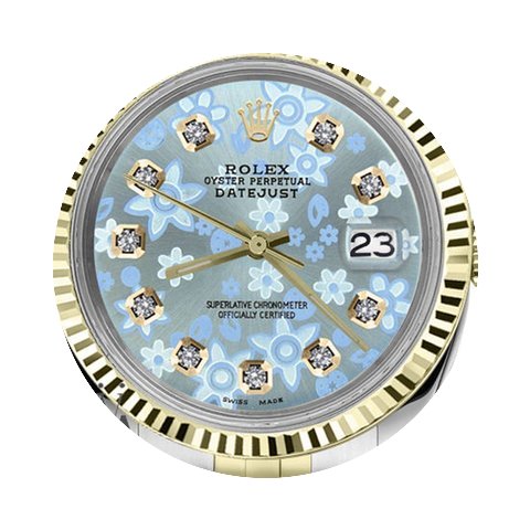 Rolex Ladies Rolex 31mm Datejust2tone Gl...