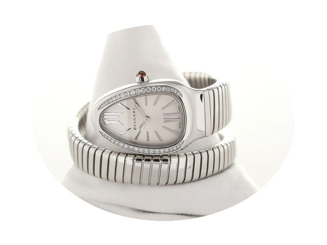 Bulgari Serpenti Tubogas 35 Quartz Gemst...
