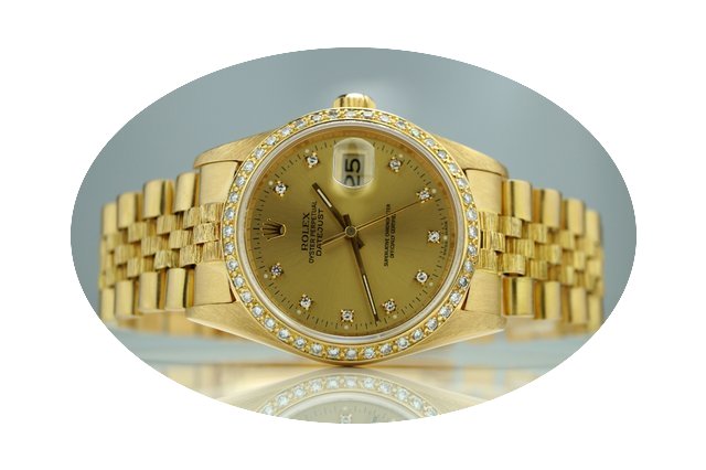 Rolex Datejust 16078 750/18K Gold Diaman...