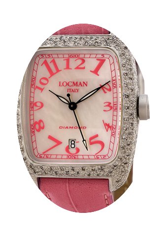 Locman Diamond Tonneau Mother Of Pearl D...