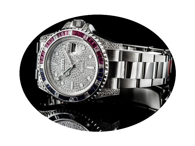 Rolex Gmt Master II Diamonds...