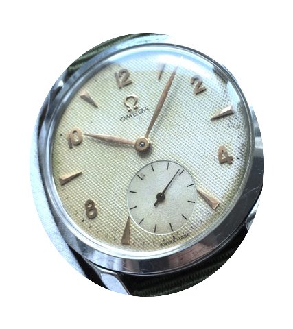 Omega Serviced 36mm Vintage Oversize Jum...