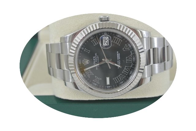 Rolex Datejust II Weissgold 41mm LC100...