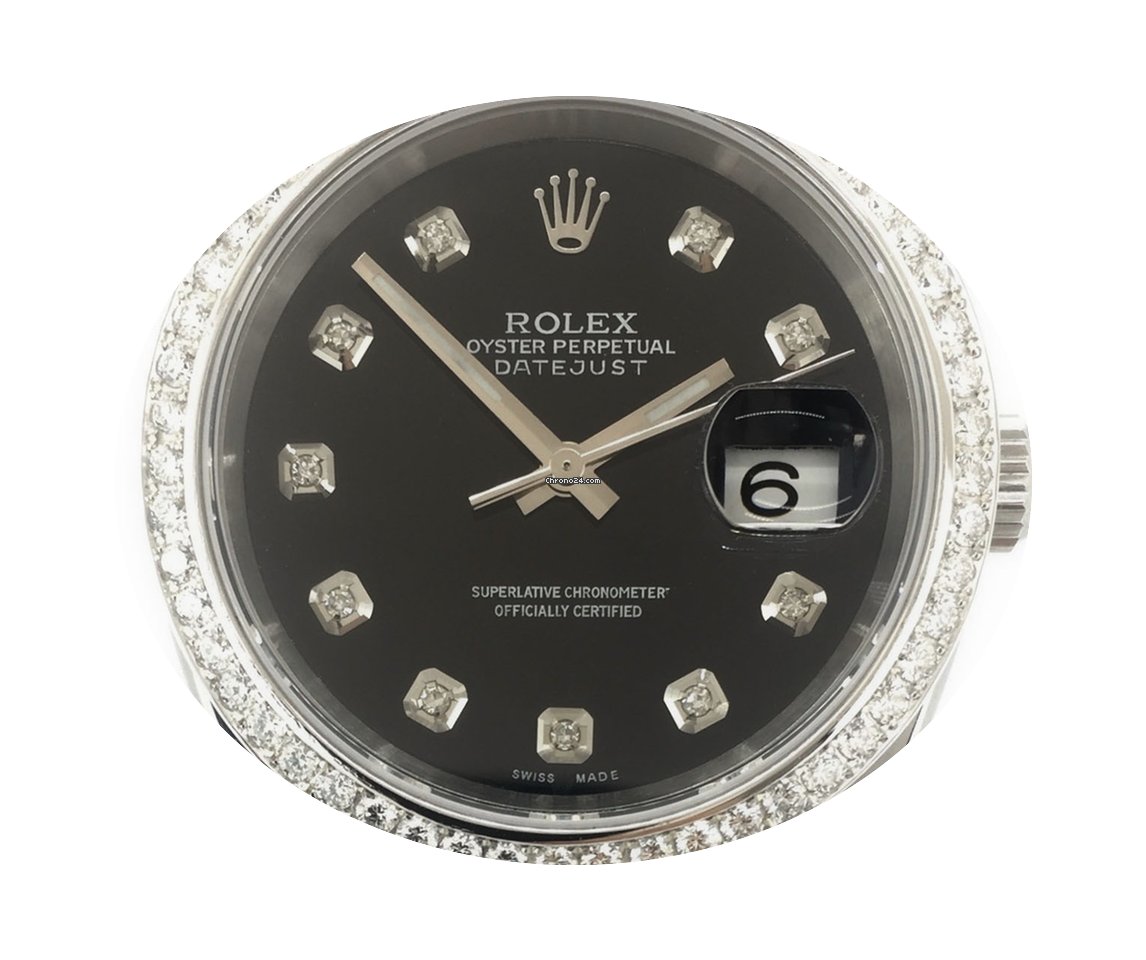 Rolex Datejust Black Diamonds Dial After...