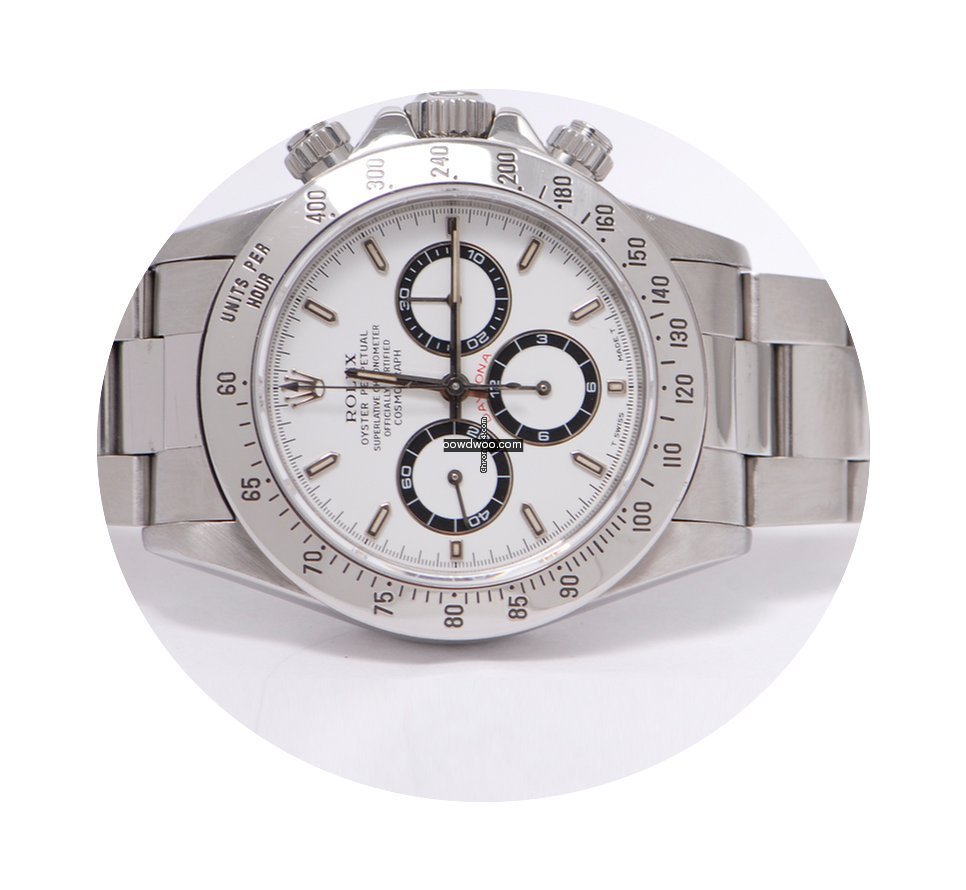 Rolex Daytona Zenith 16520 W Serial...