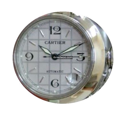 Cartier Pasha Cartier Auto Mens Stainles...