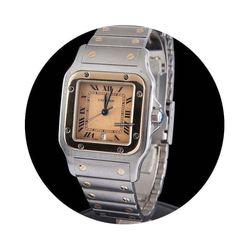 Cartier SANTOS STEEL AND GOLD MEN SIZE Q...