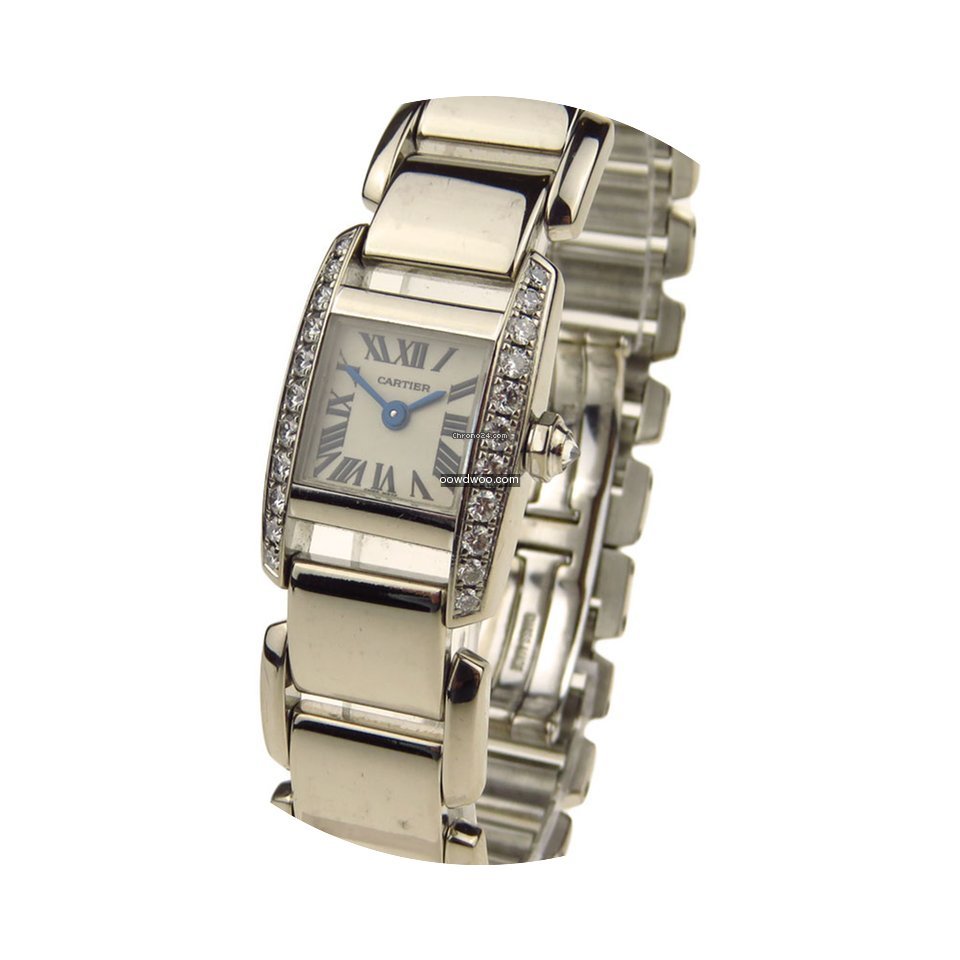 Cartier Tankissime 18ct White Gold WE700...