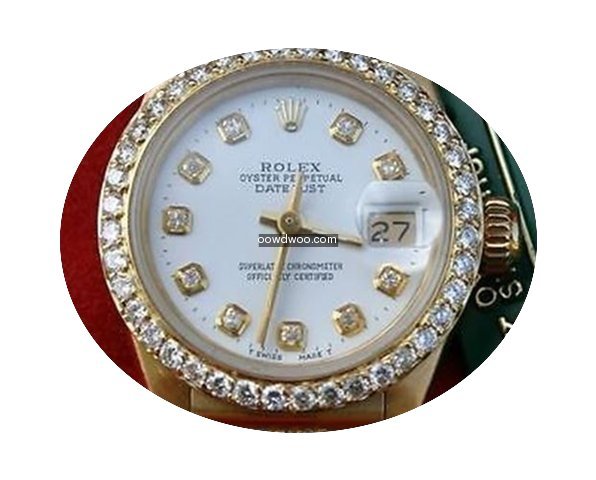 Rolex Ladies 6917 President 18k Yellow G...