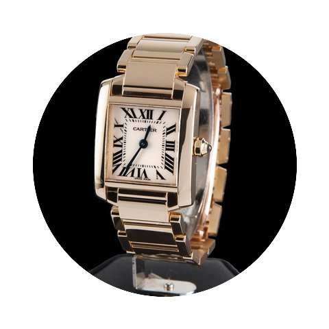 Cartier TANK FRANCAISE YELLOW GOLD LADY...