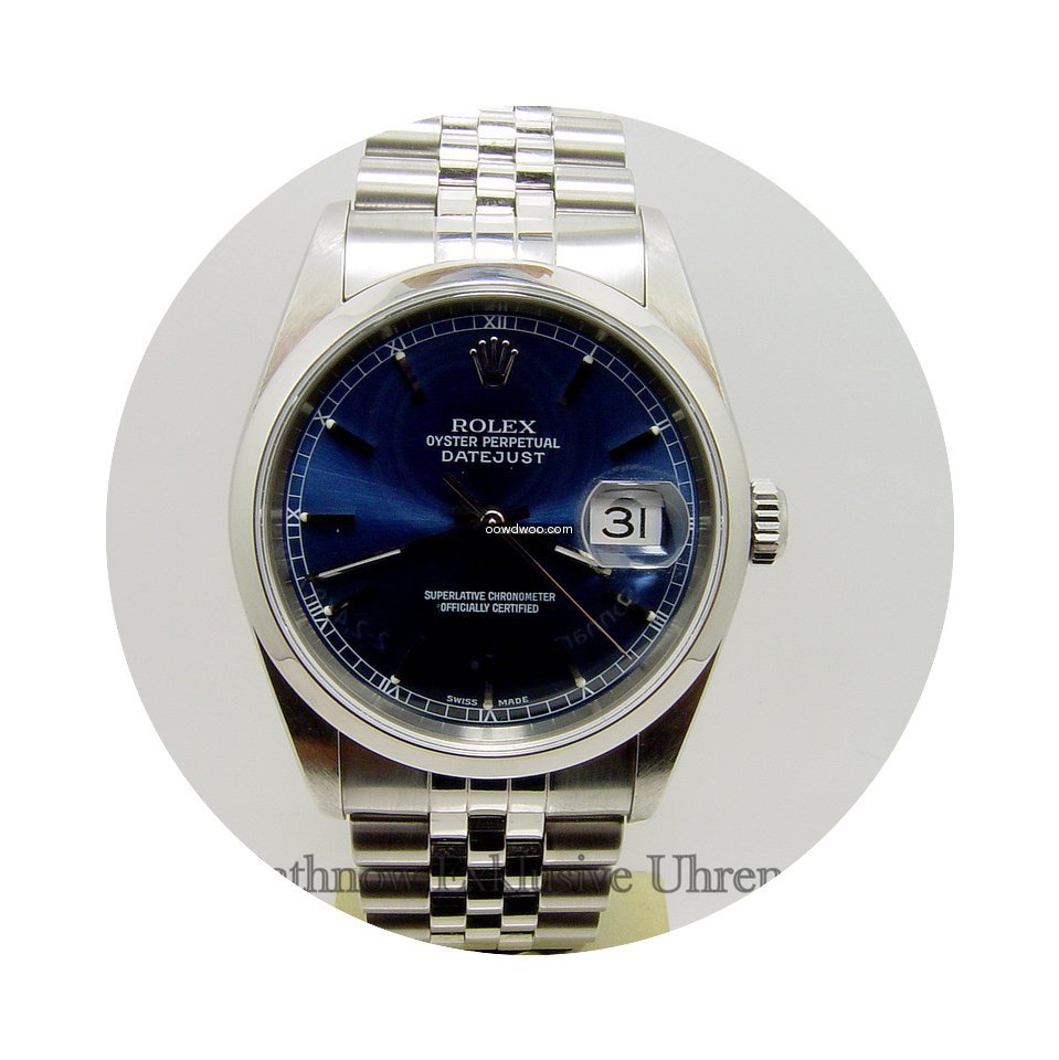Rolex Datejust Stahl 36mm...