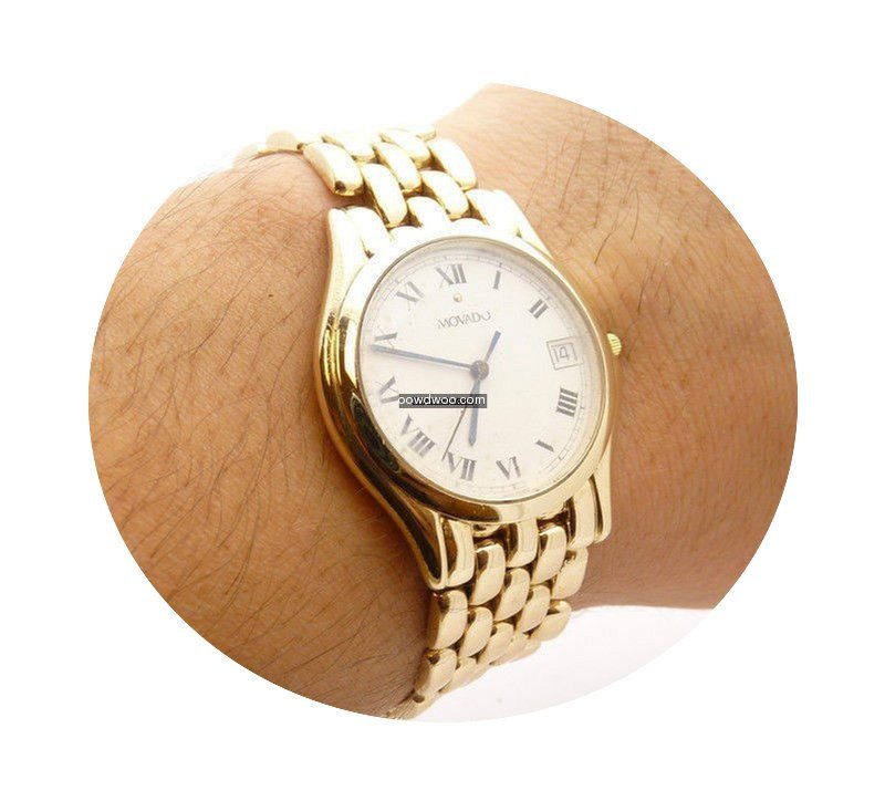 Movado (74C29881) 14K Solid Yellow Gold ...