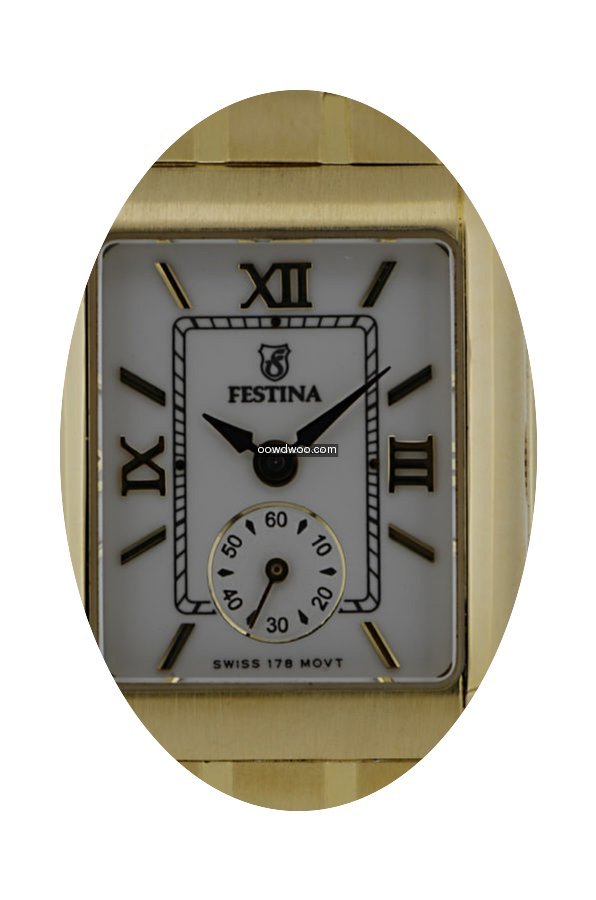 Festina Dress Watch 18k Gelbgold -ungetr...