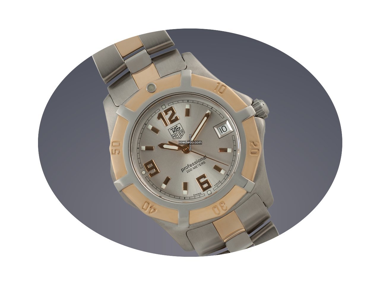 TAG Heuer 2000 Exclusive stainless steel...