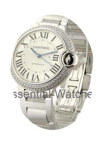 Cartier Ballon Bleu with Diamond Bezel M...