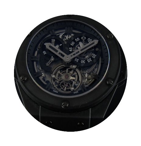 Hublot Black Ceramic King Power Chrono T...