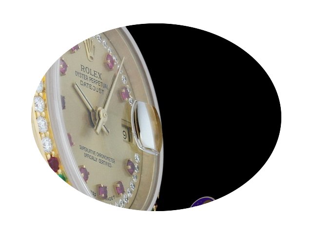 Rolex Lady-Datejust President Ladies 18k...