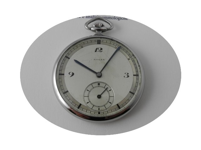 Rolex Pocket watch steel original dial 1...