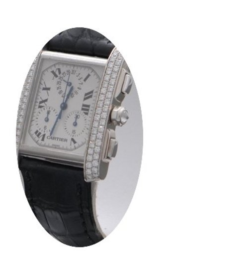 Cartier tank francese chrono...