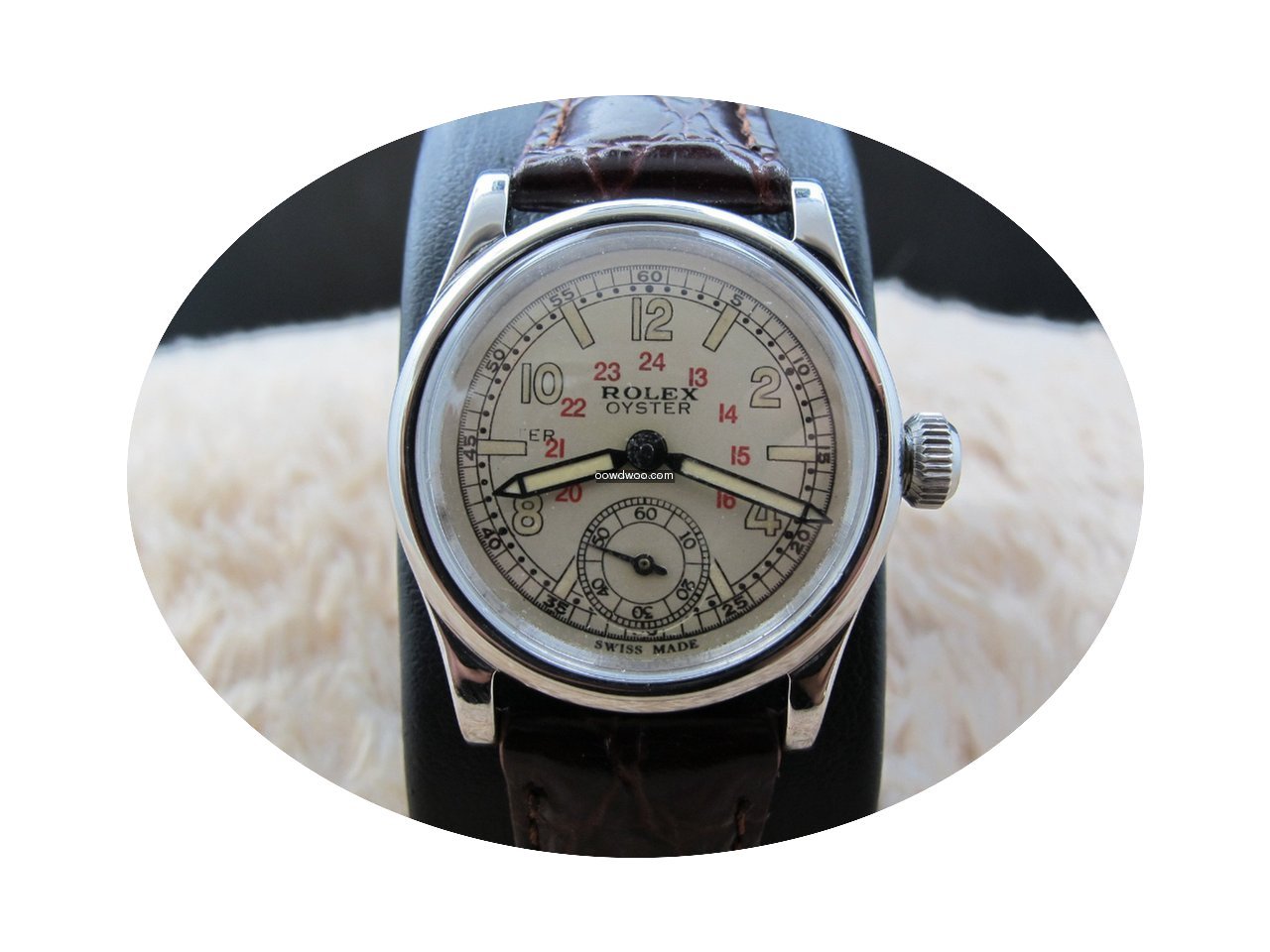 Rolex 3478 Oyster Military with Railway ...