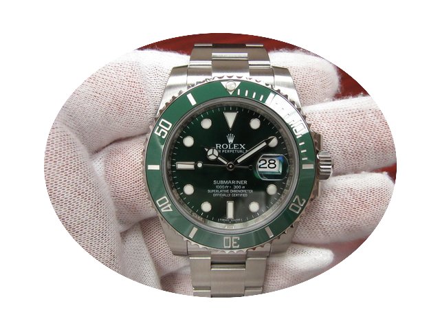 Rolex Hulk Submariner Green Dial...