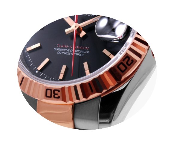 Rolex 18K RG/SS Datejust Turn-O-Graph 11...