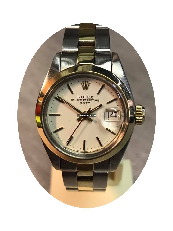 Rolex Date Steel&Gold...