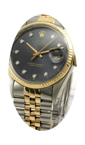 Rolex Datejust 36mm Stahl Gold Armbanduh...