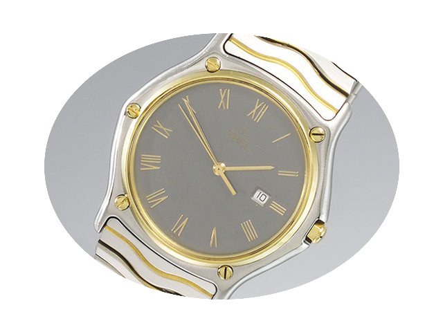 Ebel Classic Wave Stahl/Gold - Quarz Her...