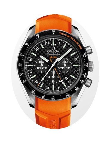 Omega Hb Sia Co-Axial Gmt Chronograph Nu...