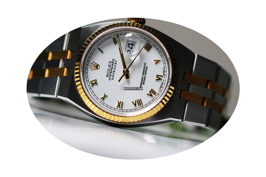 Rolex Datejust 36mm Oysterquartz full se...