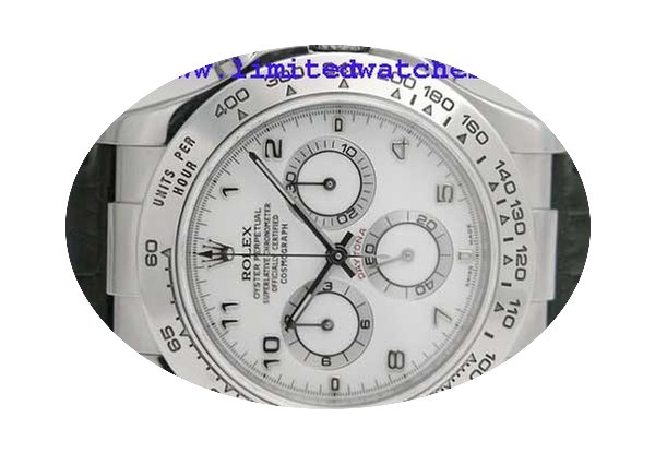 Rolex Daytona Unworn Watch With White Di...