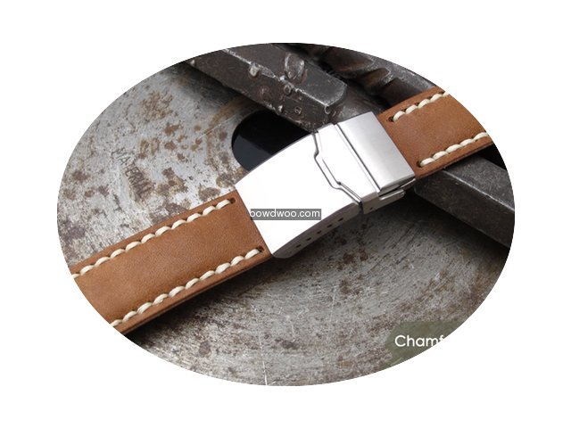 IWC 21mm Pull Up Leather Replacement Ban...