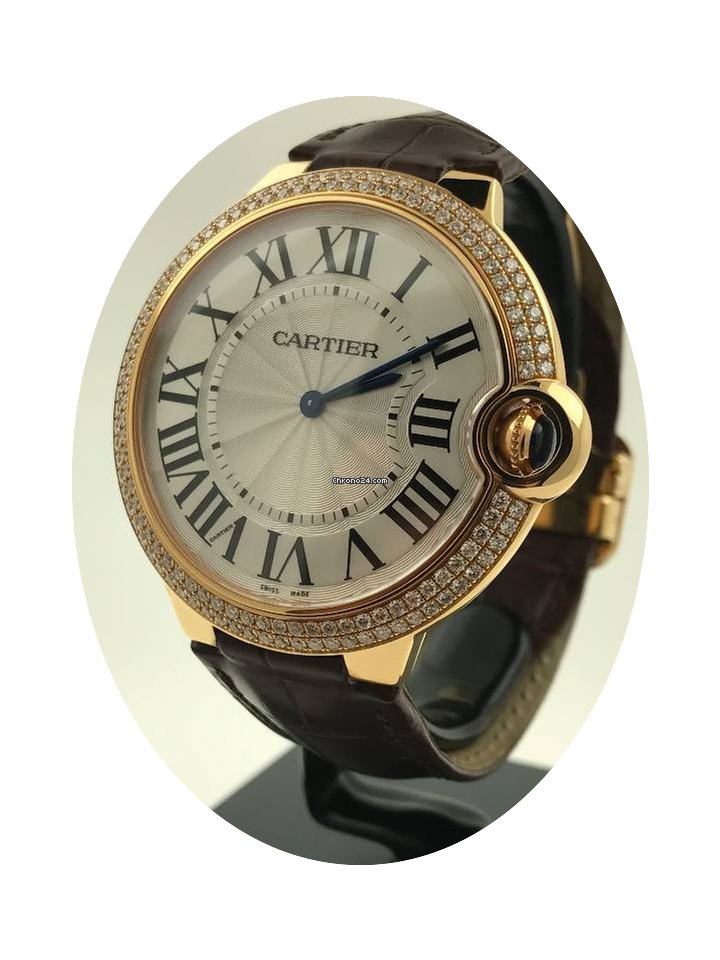 Cartier Ballon Bleu 40mm originaler Stei...