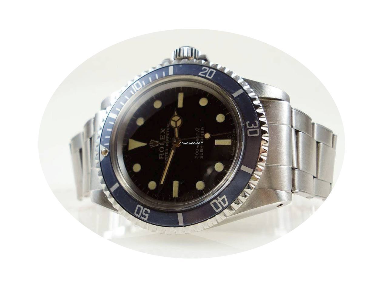 Rolex Submariner 5513 Gilt 1965 AMAZING ...